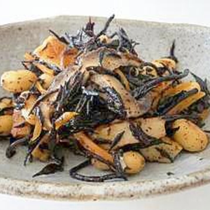 大豆たっぷり!ヒジキの炒め煮